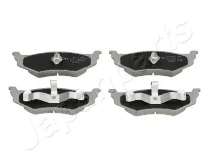 Гальмівні колодки, дискове гальмо (набір) JAPANPARTS PP016AF