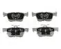 Колодки тормозные (задние) Ford Mondeo/Galaxy/Kuga 12-/Ford USA Fusion/Escape 05- (Teves) JAPANPARTS PP0300AF (фото 1)