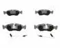 Колодки гальмівні (задні) MB Sprinter 208-316 96- (Teves) Q+ (велика) (з датчиками) JAPANPARTS PP0512AF (фото 1)