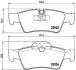 Гальмівні колодки DB T. W164/W251/X164 3,0-5,5 05-14 JAPANPARTS PP0515AF (фото 2)
