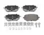 Колодки гальмівні (задні) MB X-class 17-20/Nissan NP300 Navara 15- Q+ (Teves) JAPANPARTS PP0532AF (фото 1)