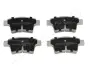 Колодки гальмівні (задні) Citroen C4 06- (Bendix-Bosch) JAPANPARTS PP-0603AF (фото 1)