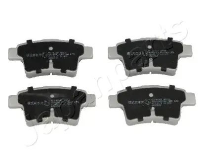 Колодки гальмівні (задні) Citroen C4 06- (Bendix-Bosch) JAPANPARTS PP-0603AF