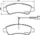 Тормозные колодки CITROEN T. JUMPER 2,0-3,0 HDI 13- JAPANPARTS PP0609AF (фото 2)