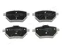 CITROEN Тормозные колодки задн.C4 Grand Picaasso, C4 Picasso 13-, PEUGEOT 308 JAPANPARTS PP-0614AF (фото 1)
