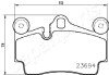 Гальмівні колодки AUDI T. Q7 3,0-6,0 QUATTRO 06-15 JAPANPARTS PP0918AF (фото 2)