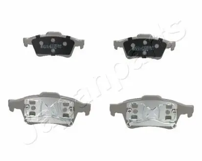 Гальмівні колодки, дискове гальмо (набір) JAPANPARTS PP138AF