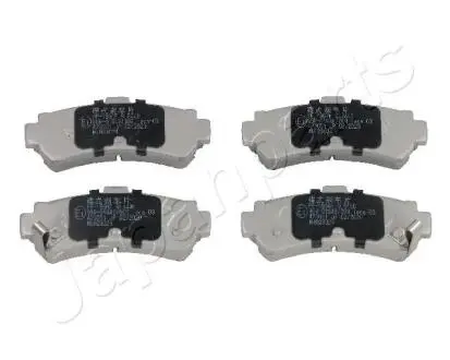 Гальмівні колодки, дискове гальмо (набір) JAPANPARTS PP196AF