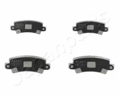 Гальмівні колодки, дискове гальмо (набір) JAPANPARTS PP257AF