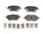 TOYOTA К-т задніх гальм. колодок C-HR 16- JAPANPARTS PP-263AF (фото 1)