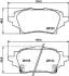 TOYOTA К-т задніх гальм. колодок C-HR 16- JAPANPARTS PP-263AF (фото 2)