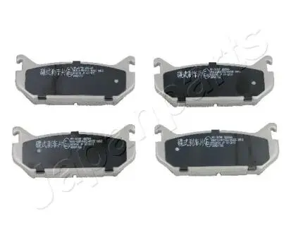 Гальмівні колодки, дискове гальмо (набір) JAPANPARTS PP307AF