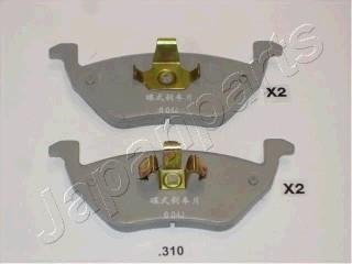 Тормозные колодки, дисковый тормоз.) JAPANPARTS PP310AF