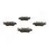 Комплект тормозных колодок задний JAPANPARTS PP318AF (фото 1)