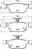 Колодки тормозные (задние) Mazda 3 IV 18-/CX-30 19-/MX-30 20- (Teves) JAPANPARTS PP320AF (фото 2)