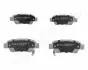 Тормозные колодки, дисковый тормоз.) JAPANPARTS PP400AF (фото 1)