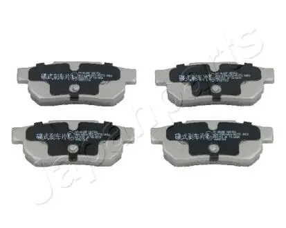 Гальмівні колодки, дискове гальмо (набір) JAPANPARTS PP402AF