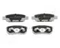 Тормозные колодки, дисковый тормоз.) JAPANPARTS PP508AF (фото 1)