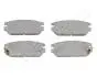 Тормозные колодки, дисковый тормоз.) JAPANPARTS PP510AF (фото 1)