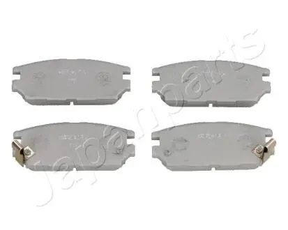 Гальмівні колодки, дискове гальмо (набір) JAPANPARTS PP510AF