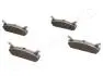 Гальмівні колодки, дискове гальмо (набір) JAPANPARTS PP601AF (фото 2)