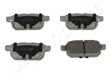 Гальмівні колодки, дискове гальмо (набір) JAPANPARTS PP801AF