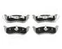 Тормозные колодки, дисковый тормоз.) JAPANPARTS PP904AF (фото 1)