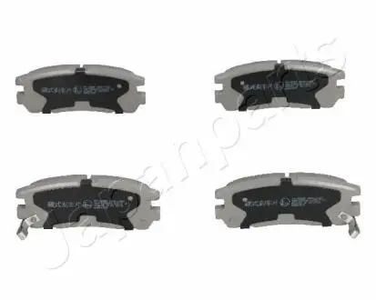 Гальмівні колодки, дискове гальмо (набір) JAPANPARTS PP999AF