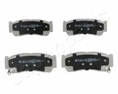 Гальмівні колодки, дискове гальмо (набір) JAPANPARTS PPH08AF