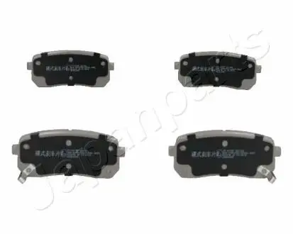 Гальмівні колодки, дискове гальмо (набір) JAPANPARTS PPK07AF