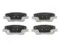 Тормозные колодки, дисковый тормоз.) JAPANPARTS PPK11AF (фото 1)