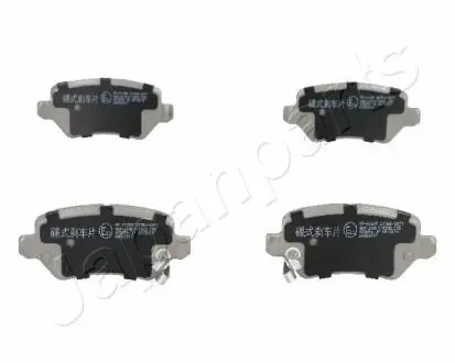 Гальмівні колодки, дискове гальмо (набір) JAPANPARTS PPK12AF