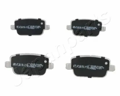 Гальмівні колодки, дискове гальмо (набір) JAPANPARTS PPL03AF