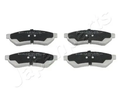 Гальмівні колодки, дискове гальмо (набір) JAPANPARTS PPW01AF