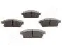 Гальмівні колодки, дискове гальмо (набір) JAPANPARTS PPW05AF (фото 2)