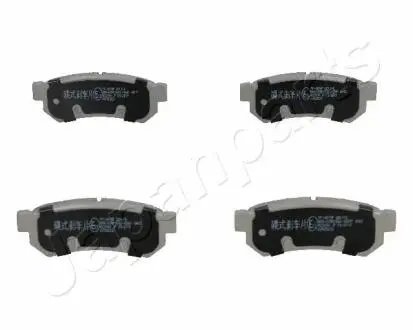 CHEVROLET гальмівні колодки задн.Lacetti,Daewoo Nubira JAPANPARTS PP-W07AF