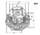 Вискомуфта вентилятора охлаждения JAPANPARTS VC207 (фото 3)