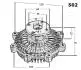 Вискомуфта вентилятора охлаждения JAPANPARTS VC502 (фото 3)