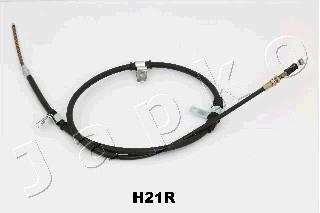 Трос гальма стоянки правий Hyundai H-1 2.4, 2.5 TD (97-04) JAPKO 131H21R (фото 1)