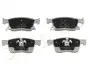 Колодки тормозные перед. Opel Astra K 1.0-1.6D (15-) JAPKO 500416 (фото 1)