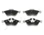 Тормозные колодки (передние) Renault Megane II/Clio III 1.4-2.0D 02- (Ate-Teves) JAPKO 500709 (фото 1)