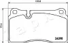Тормозные колодки (передние) VW Touareg 2.5-4.2 TDI/FSI 02- (Brembo) JAPKO 500933 (фото 2)