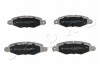 Колодки тормозные передние Renault Kangoo I 1.2- 1.9 dTi (97-)/Nissan Kubistar 1.2-1.6 (03-09) JAPKO 50114 (фото 1)