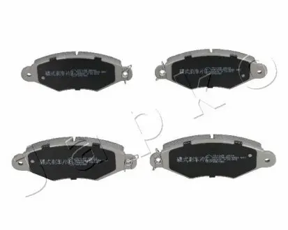 Колодки гальмівні передні Renault Kangoo I 1.2- 1.9 dTi (97-)/Nissan Kubistar 1.2-1.6 (03-09) JAPKO 50114