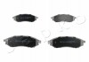 Колодки тормозные перед. Nissan Murano (10-14), Qashqai (07-13), Navara (04-)/Infiniti EX, G, M, Q60, QX50, Q70 (07-) JAPKO 50115 (фото 1)