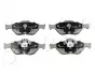 Колодки тормозные передние Toyota Yaris II, III 1.0-1.4D (05-14)/ Daihatsu Charade VIII 1.33 (11-) JAPKO 50238 (фото 1)