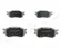 Колодки гальмівні передні Hyundai Accent III, i20 / Kia Rio II 1.4-1.6 (05-12) JAPKO 50K12 (фото 1)