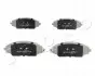 Колодки тормозные дисковые Chevrolet Aveo 1.2 (11-),Chevrolet Aveo 1.3 (11-) JAPKO 50W15 (фото 1)