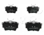 Колодки тормозные дисковые задние Trafic II, III / Opel Vivaro I, II / Nissan Primastar 1.6 CDTI-2.5 DTI (01-) (14-) JAPKO 51109 (фото 1)