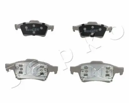 Колодки гальмівні задні дискові Ford Transit Connect 1.8 (02-13) / Opel Astra H 1.7 CDTI (04-)/Renault Laguna II, Megane II JAPKO 51138